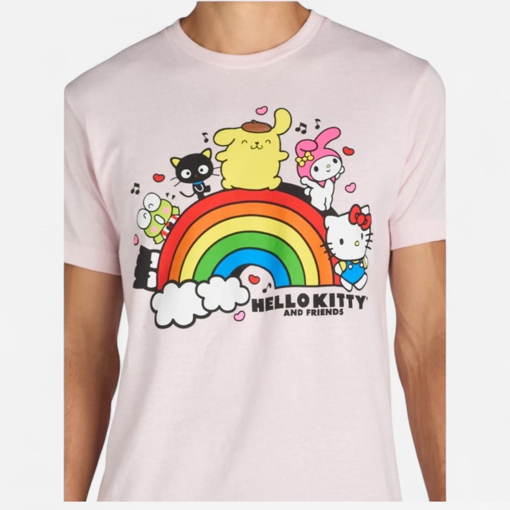 Hello Kitty & Friends Cotton Graphic Tee Shirt